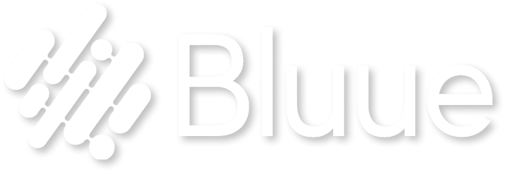 Logo Bluue blanc